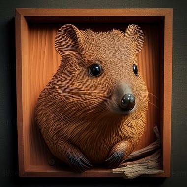 3D model Quokka (STL)